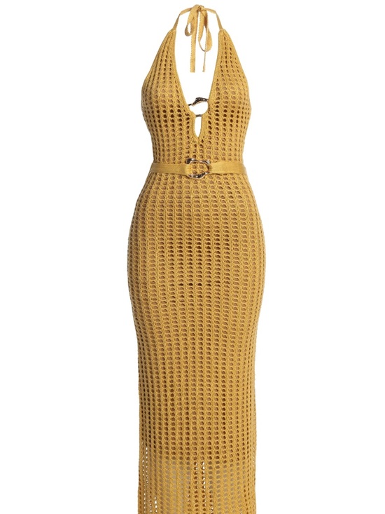 JLUXLABEL Dresses & Skirts - JLUX Label Oceanic Dream Crochet Maxi Dress
